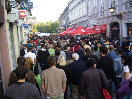 march Dunavska anti-fasisti novi sad