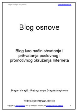 besplatna e-knjiga Blog osnove besplatna e-knjiga Blog osnove
