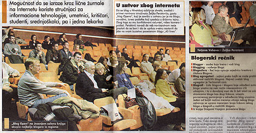 slika sa BlogOpen dogadjaja - Blic