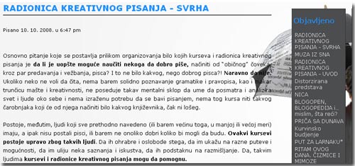 online obuka kreativnog pisanja online obuka kreativnog pisanja
