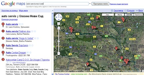 google-maps-auto-servisi