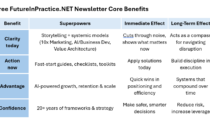 Free Newsletter FutureInPractice_NET Core Benefits