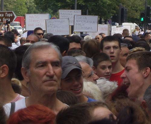 Merkator Novi Sad, protest nezaposlenih