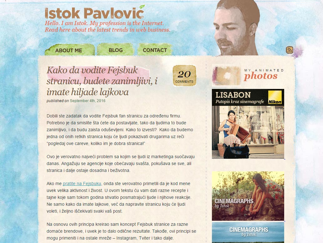 istok pavlovic blog